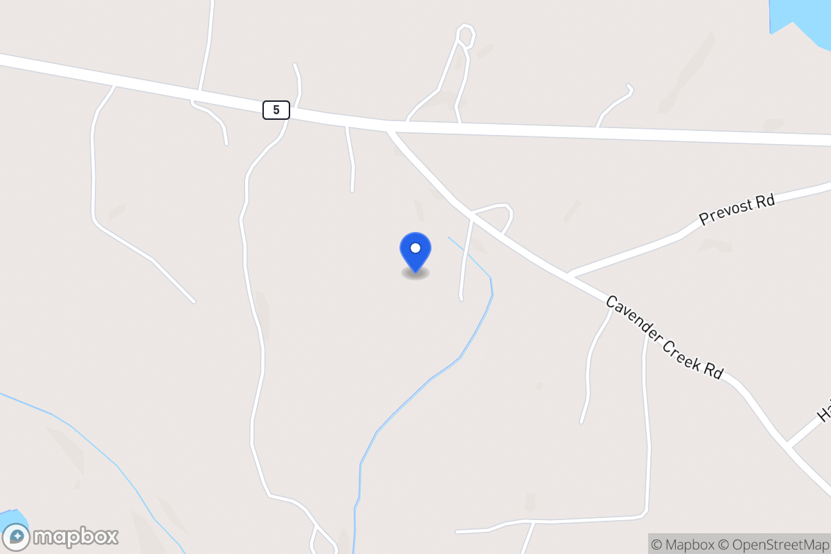 Map of 55 Cavender Creek Rd