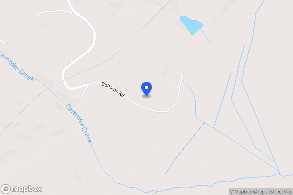 Map of 281 Bottoms Rd
