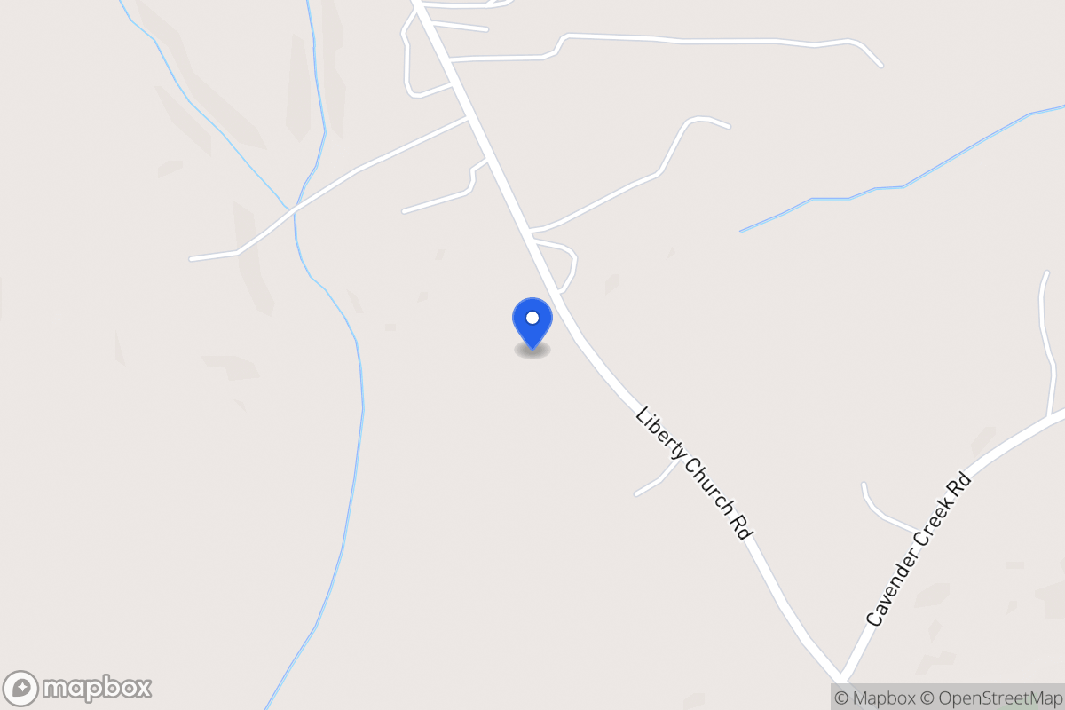 Map of 885 Liberty Church Rd
