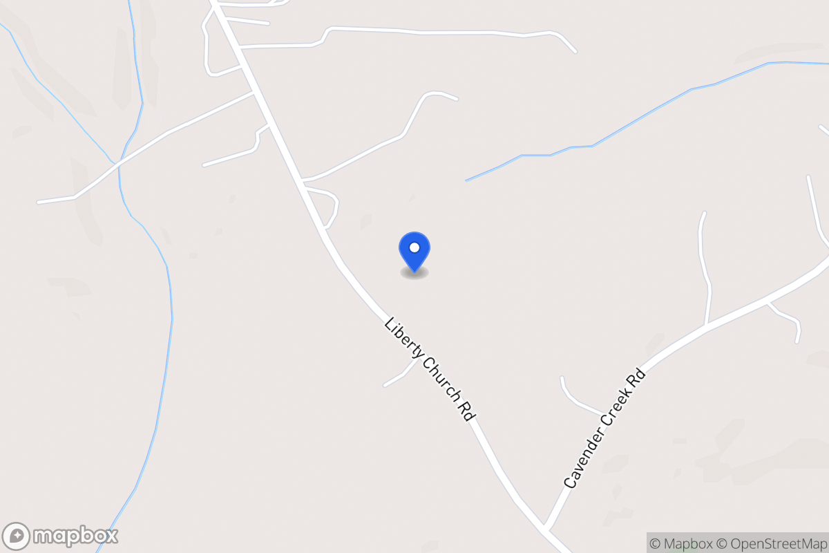 Map of 926 Liberty Church Rd