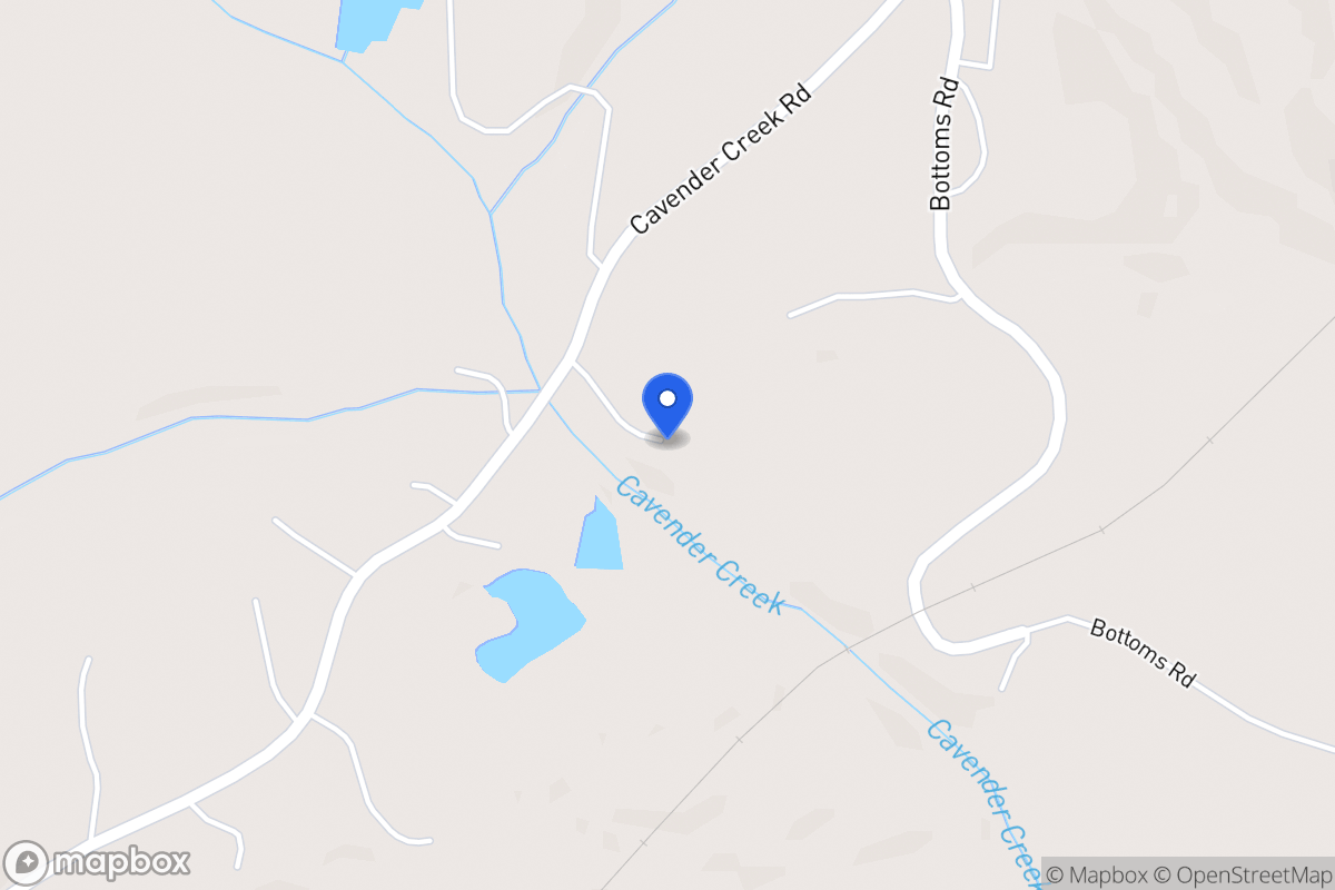 Map of 670 Cavender Creek Rd