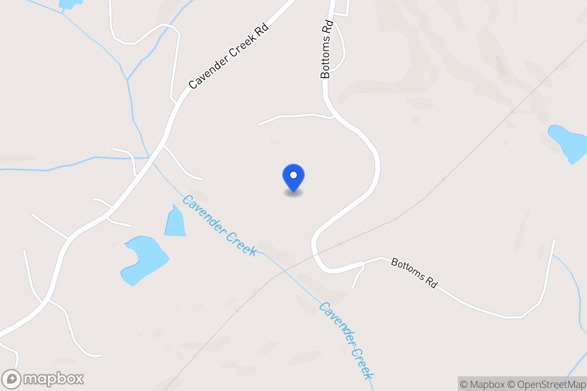 Map of 125 Bottoms Rd