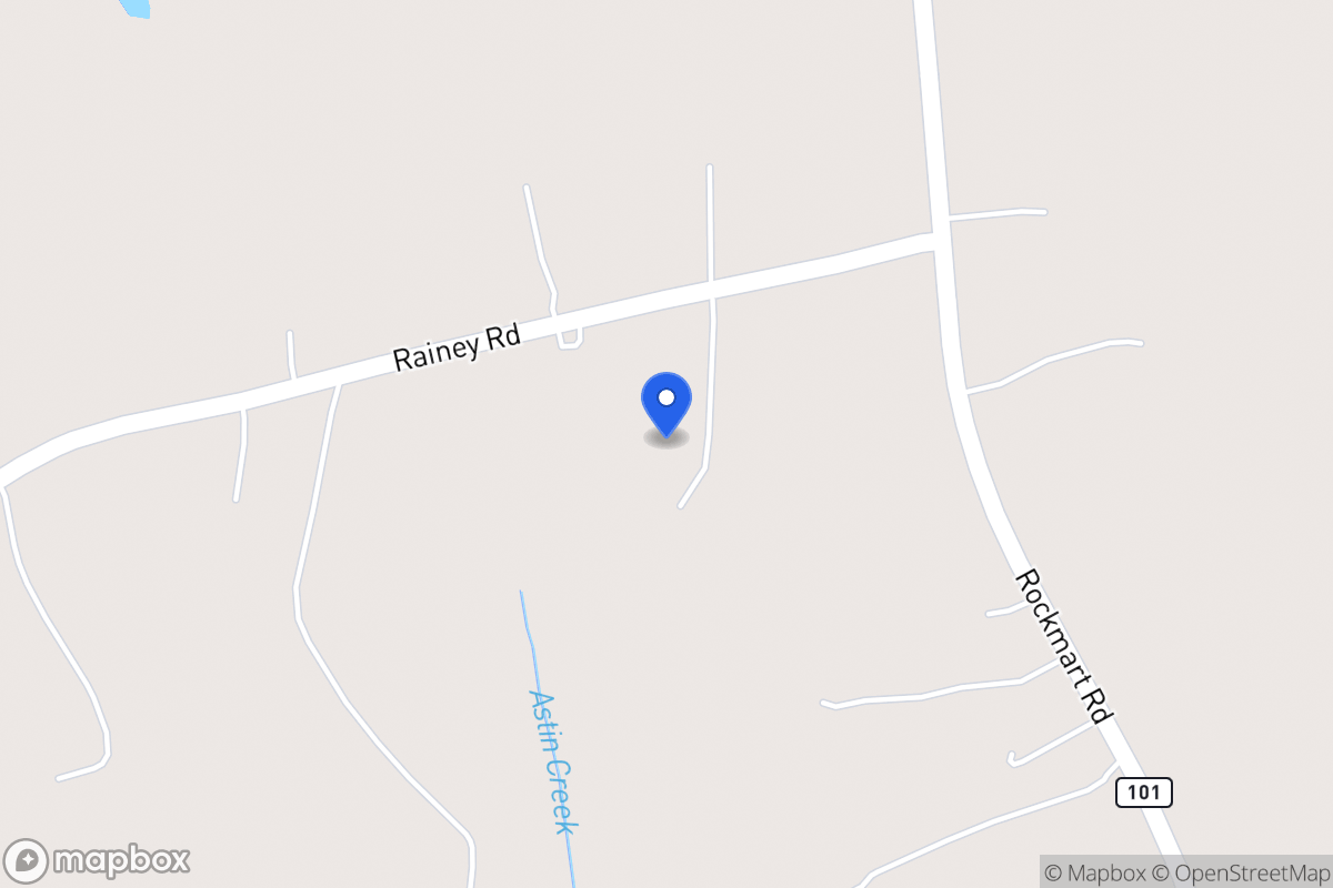 Map of 3373 Rainey Rd