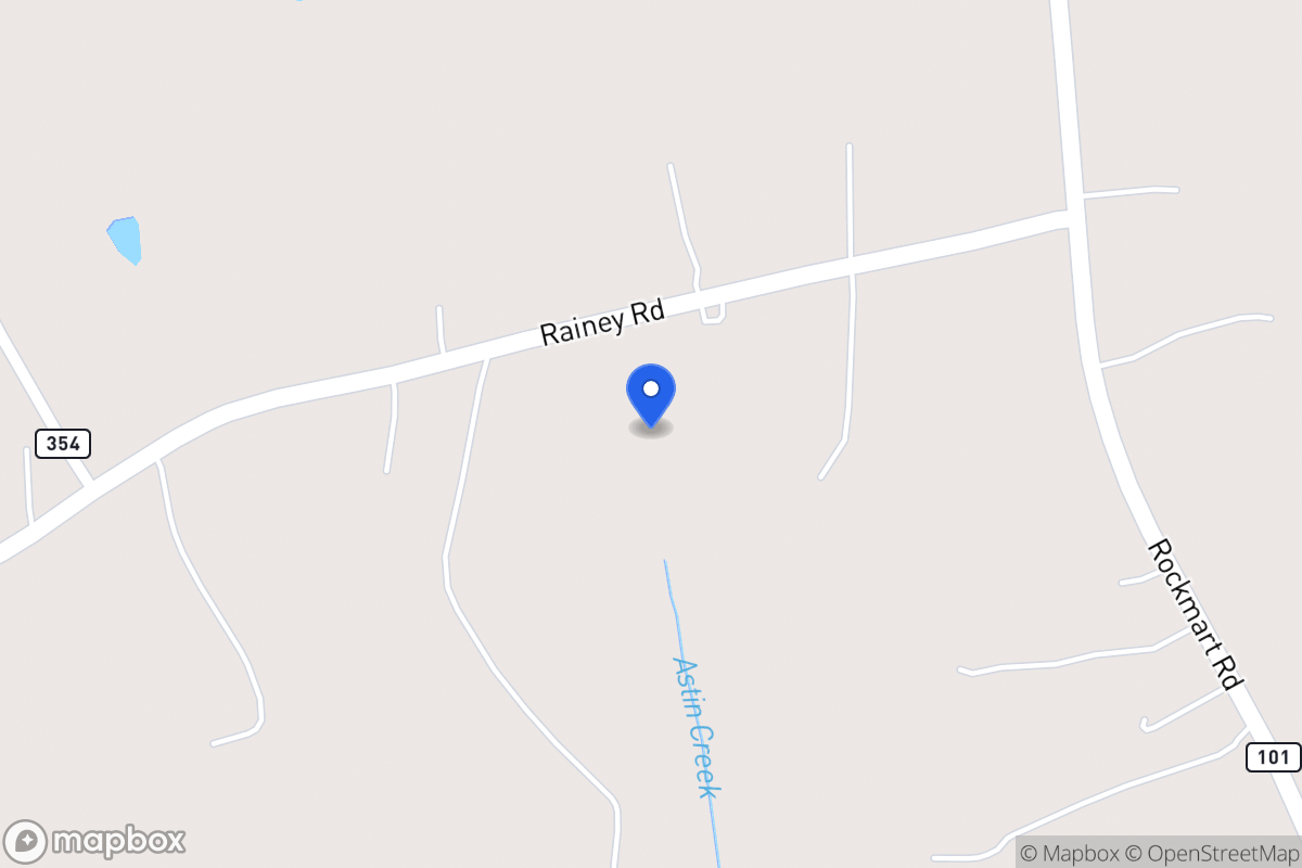 Map of 3309 Rainey Rd