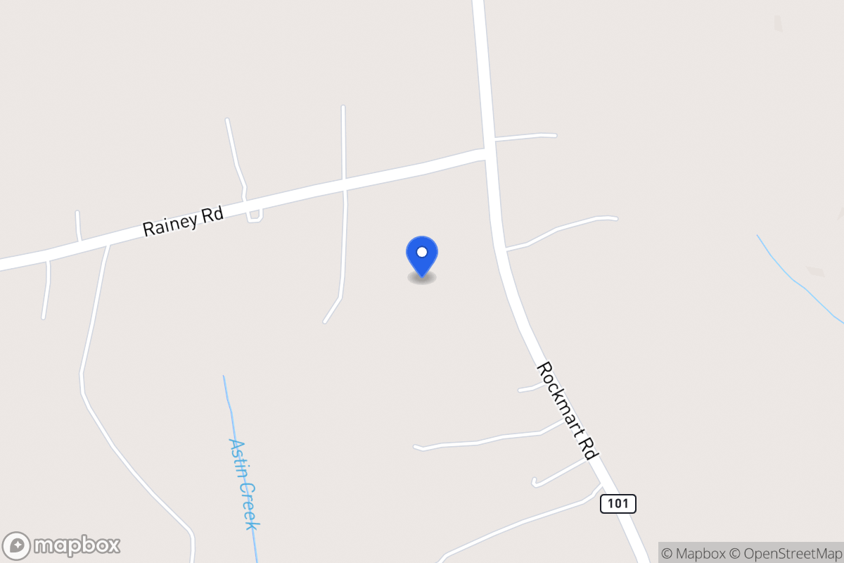 Map of 3433 Rainey Rd