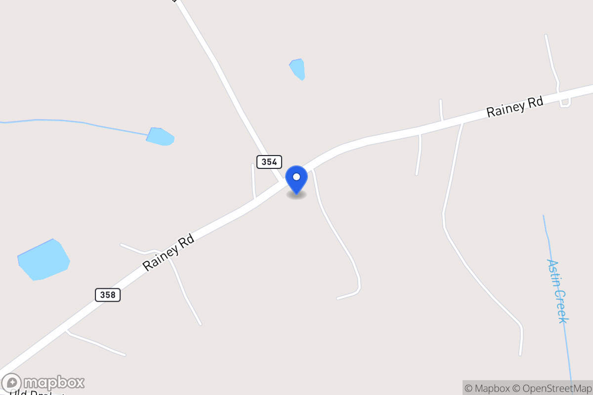 Map of 3111 Rainey Rd