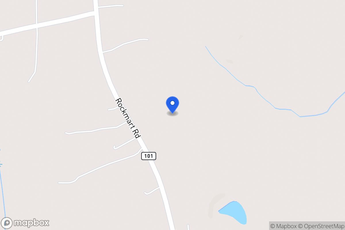 Map of 3125 Rockmart Rd