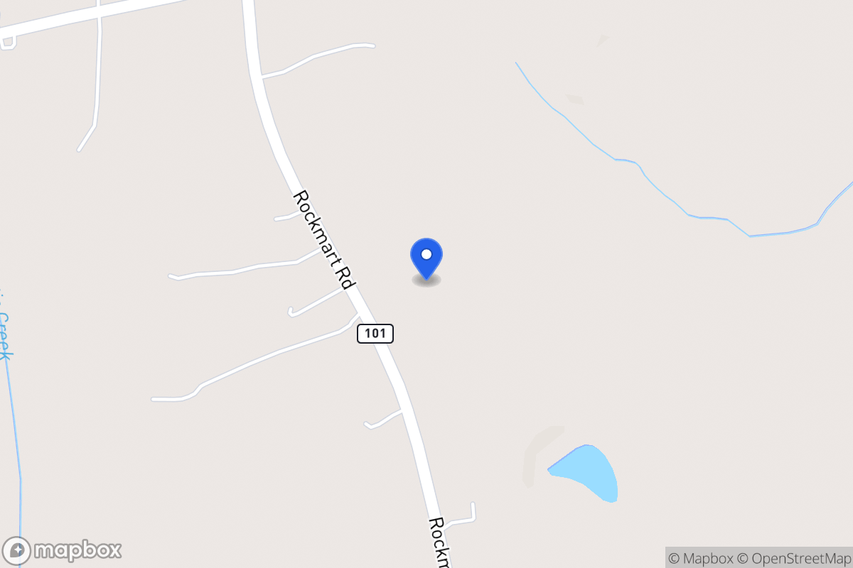 Map of 3093 Rockmart Rd