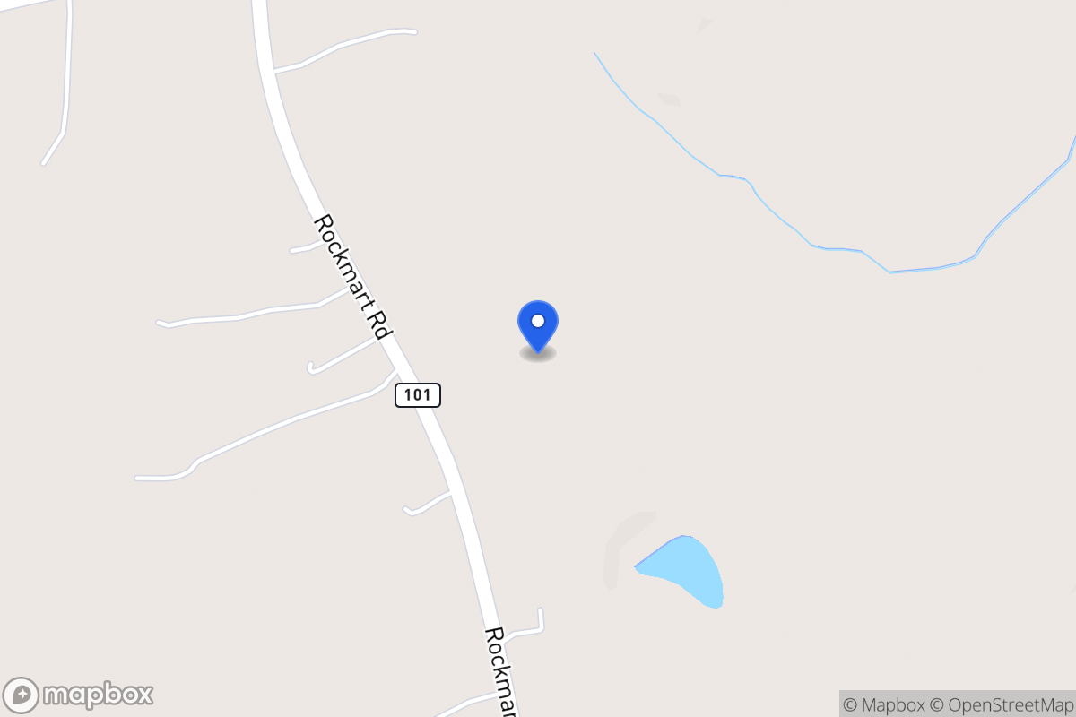 Map of 3075 Rockmart Rd