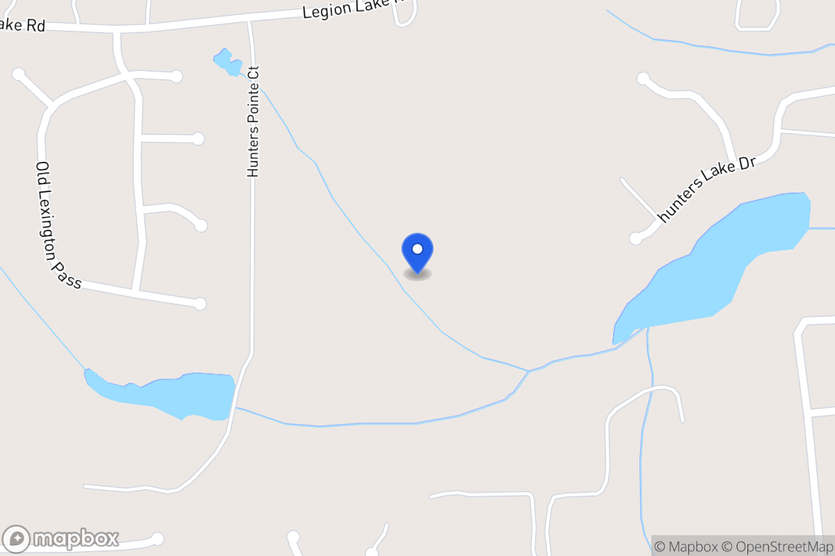 Map of Legion Lake Rd
