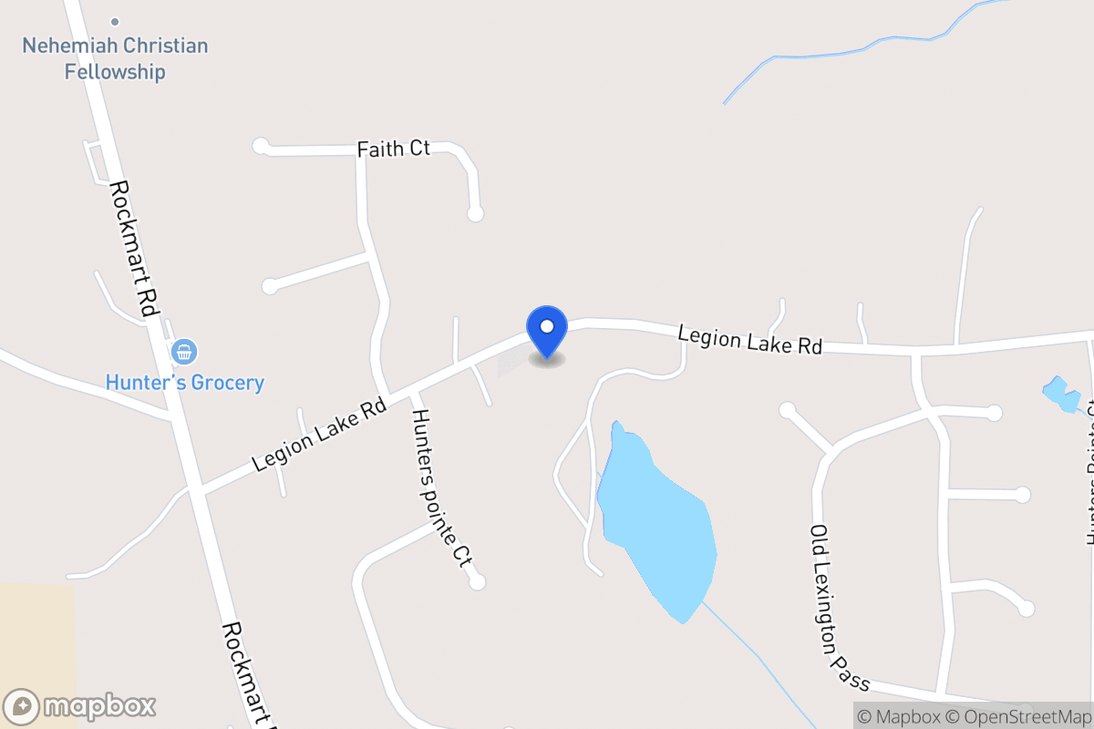 Map of 137 Legion Lake Rd