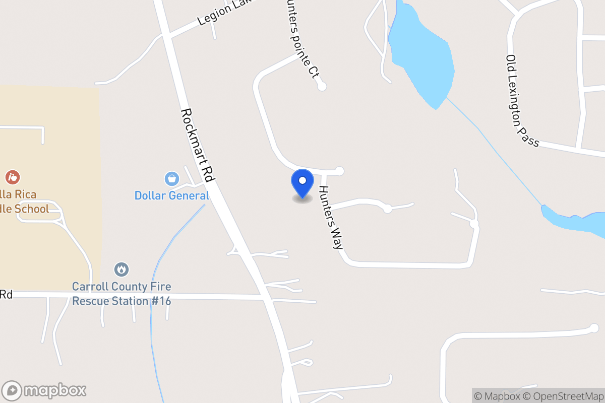 Map of 111 Hunters Way