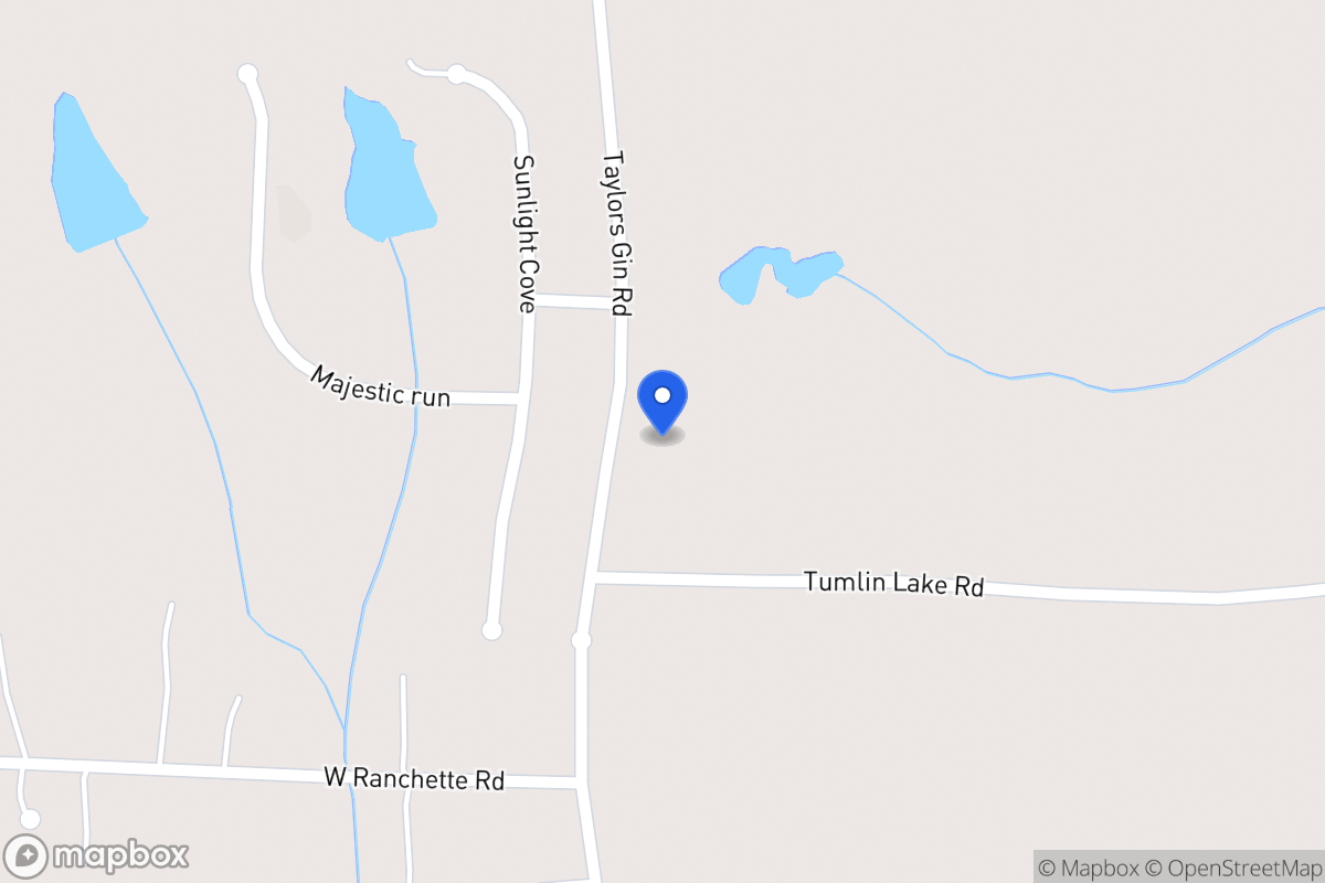 Map of 1665 Taylors Gin Rd