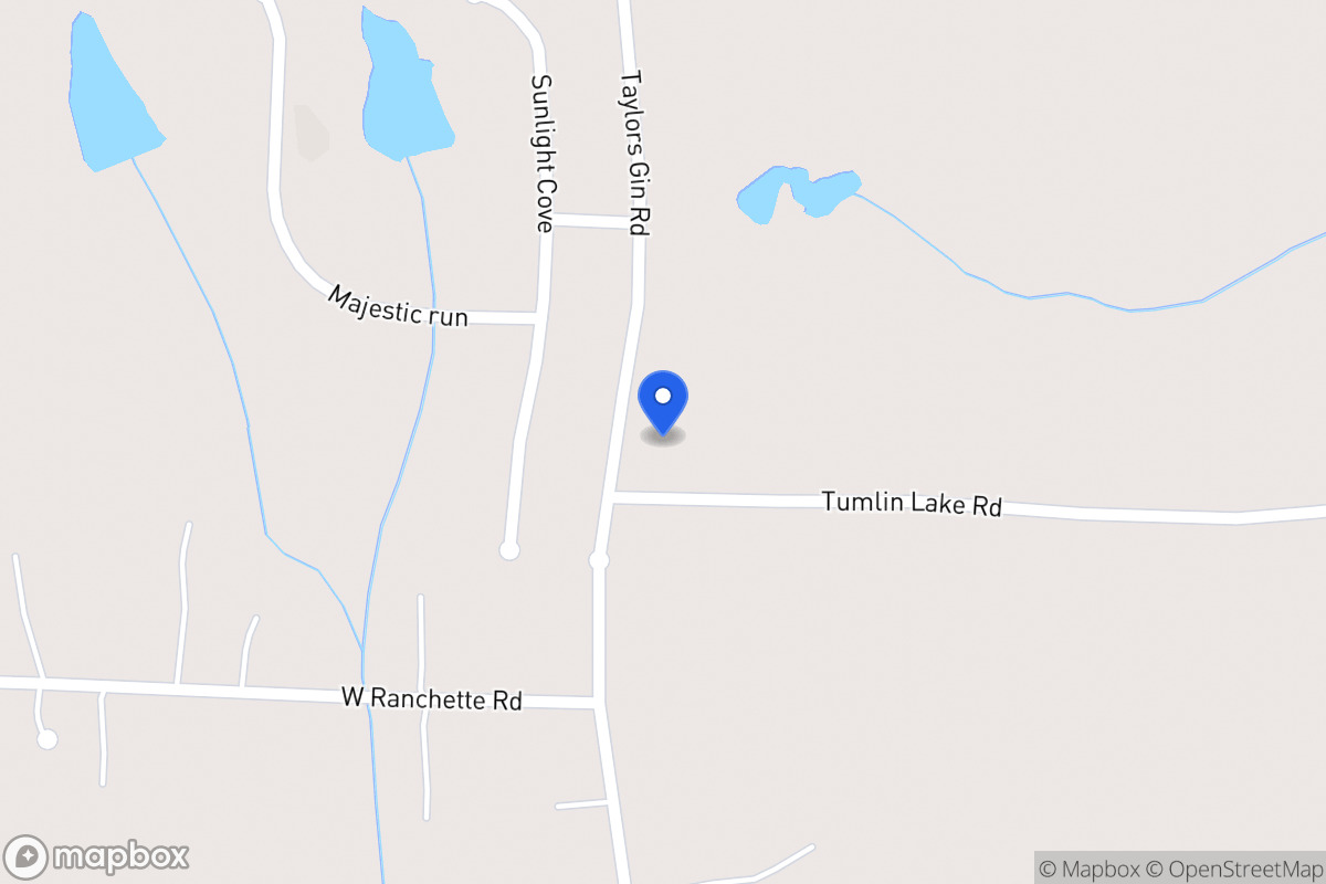 Map of 1639 Taylors Gin Rd
