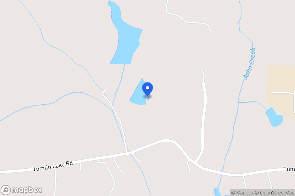 Map of Tumlin Lake Rd