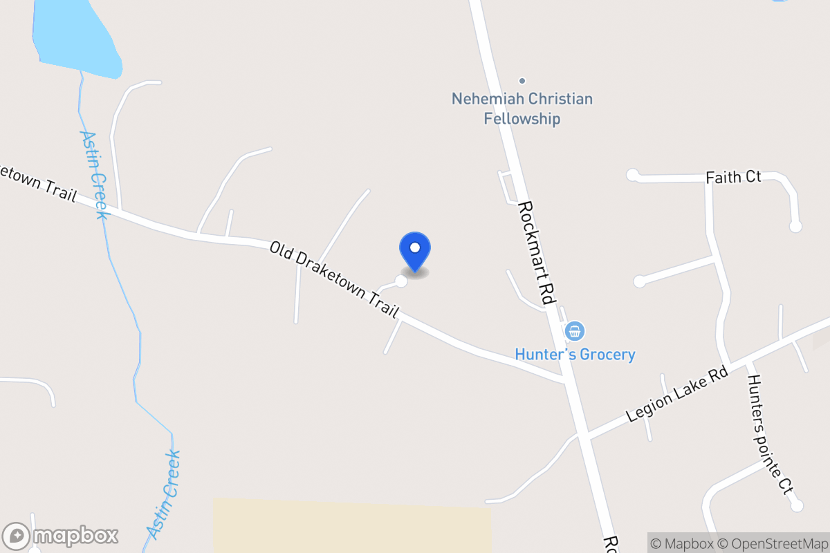 Map of 85 Old Draketown Trl