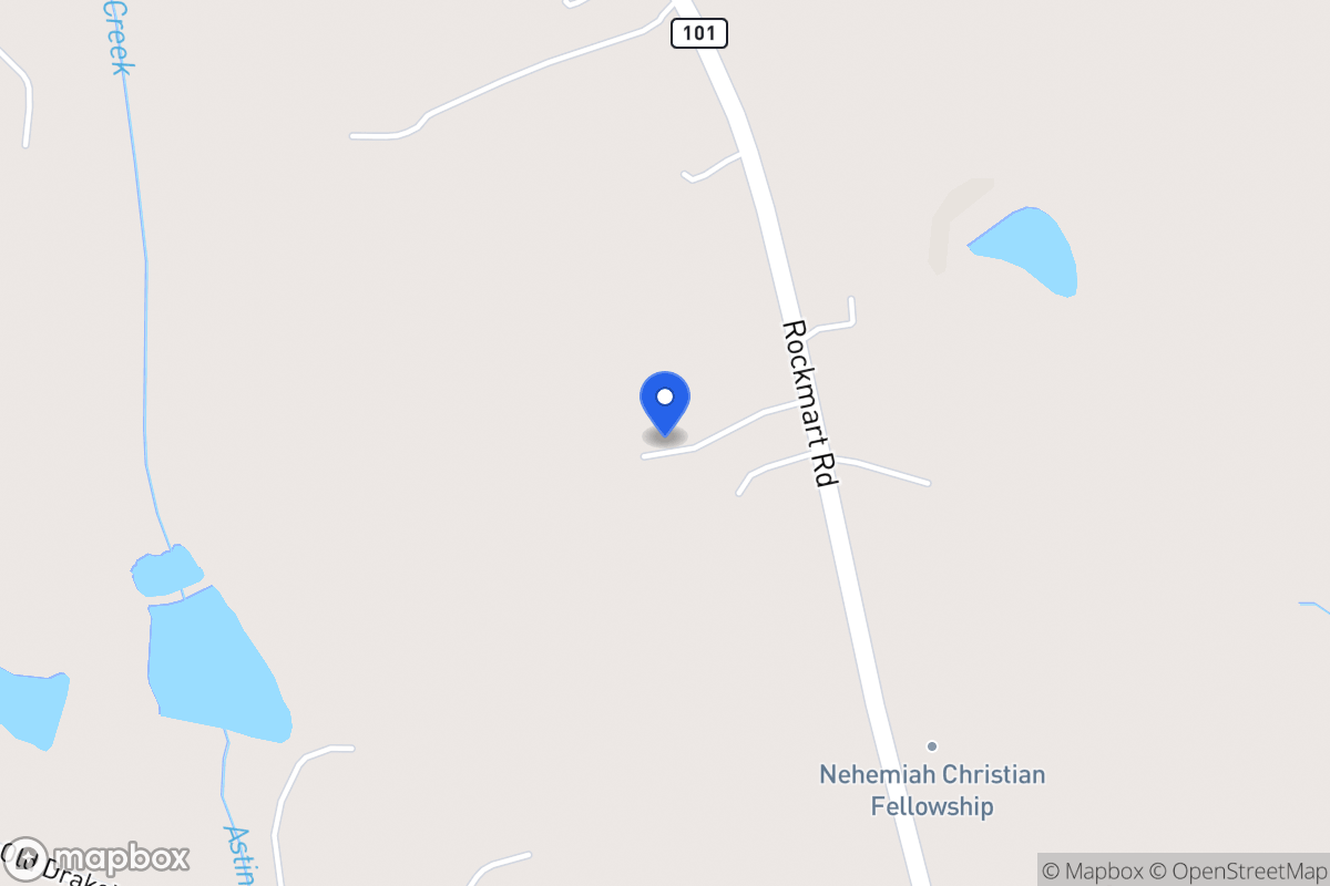 Map of 2974 Rockmart Rd