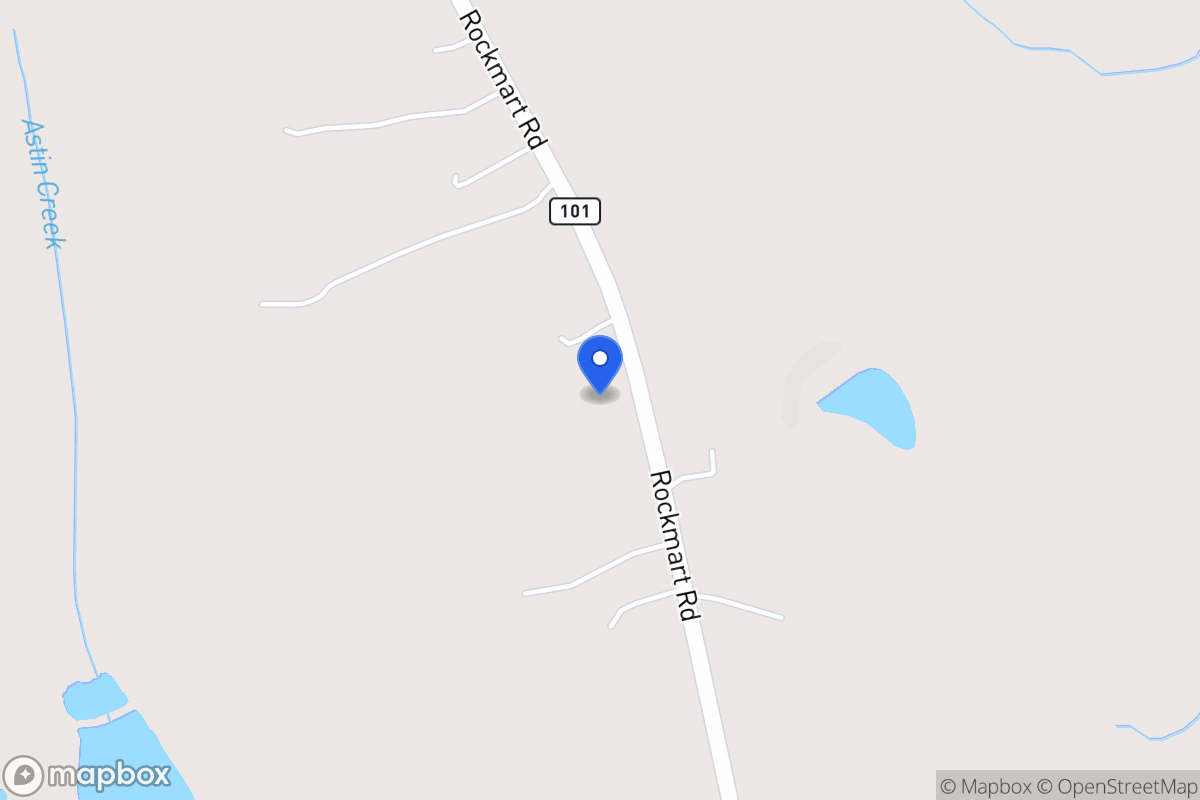 Map of 3020 Rockmart Rd