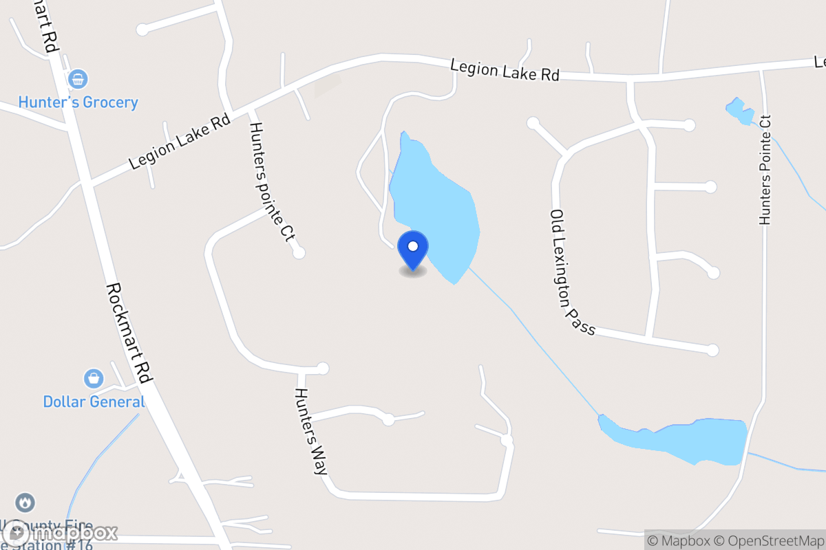 Map of 185 Legion Lake Rd