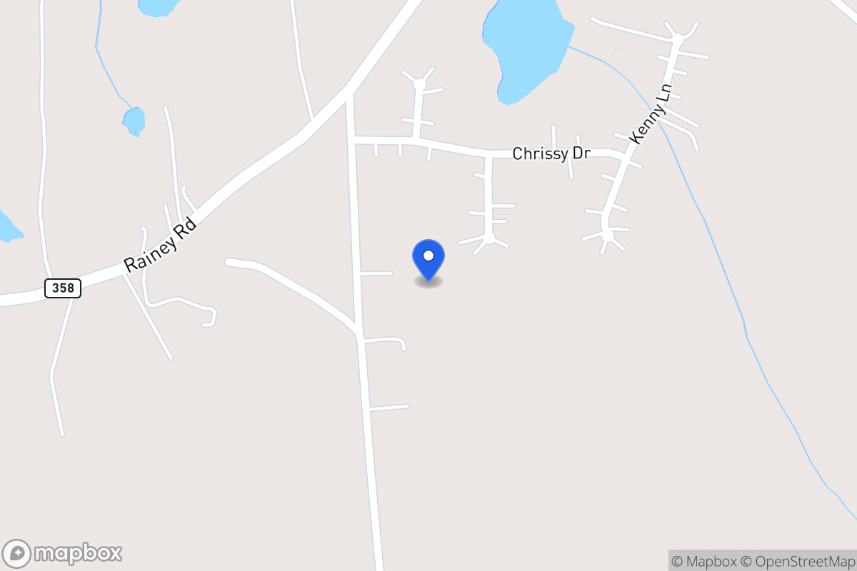 Map of 1955 Taylors Gin Rd