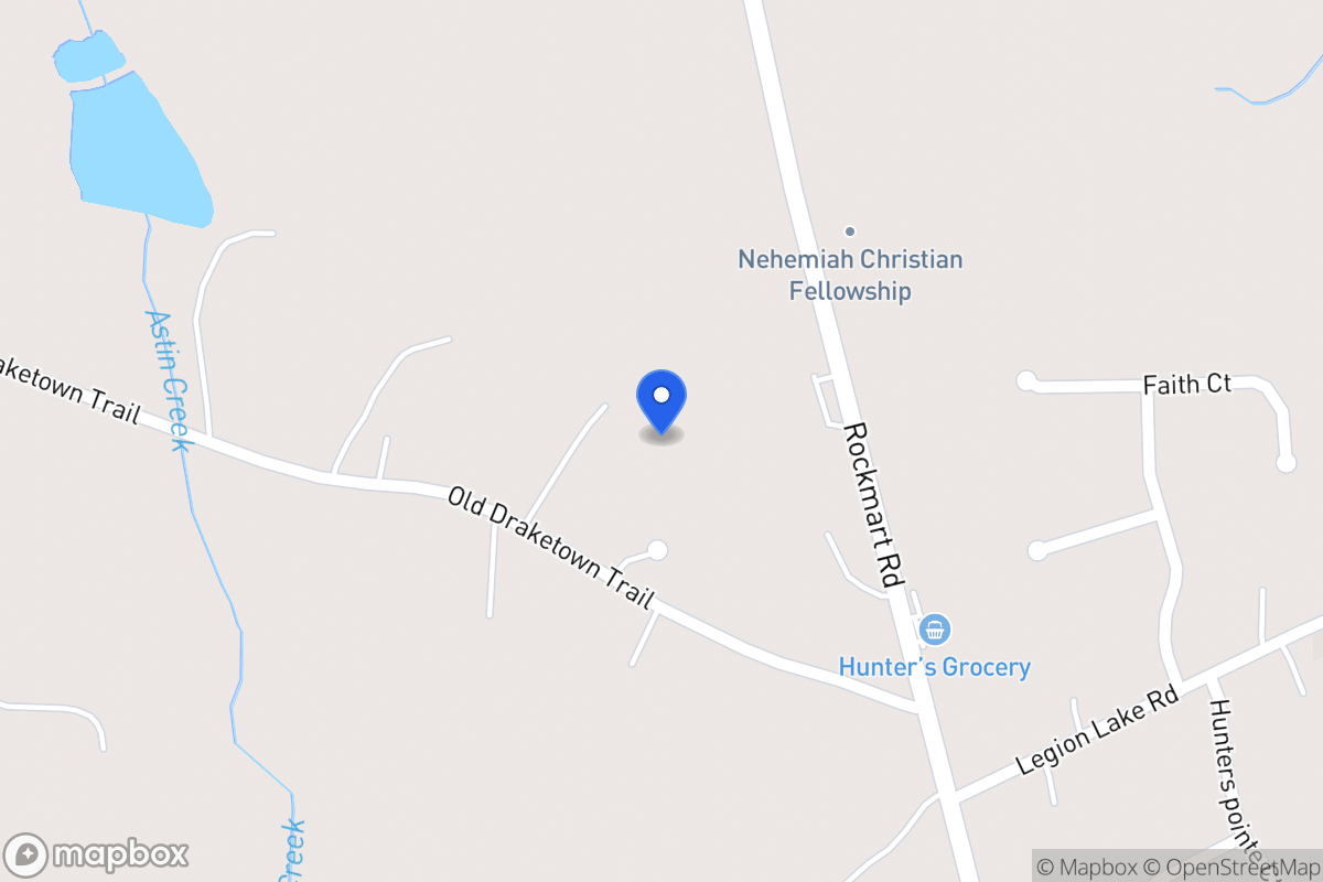 Map of 117 Old Draketown Trl