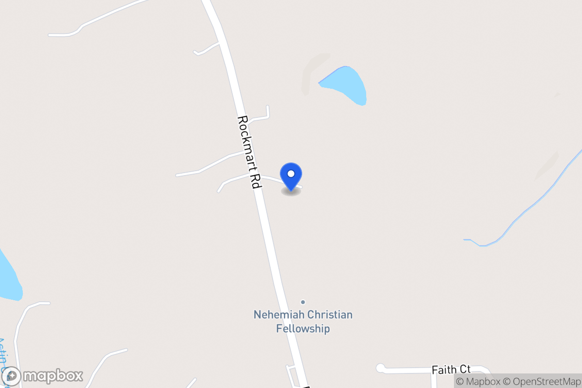 Map of 2945 Rockmart Rd