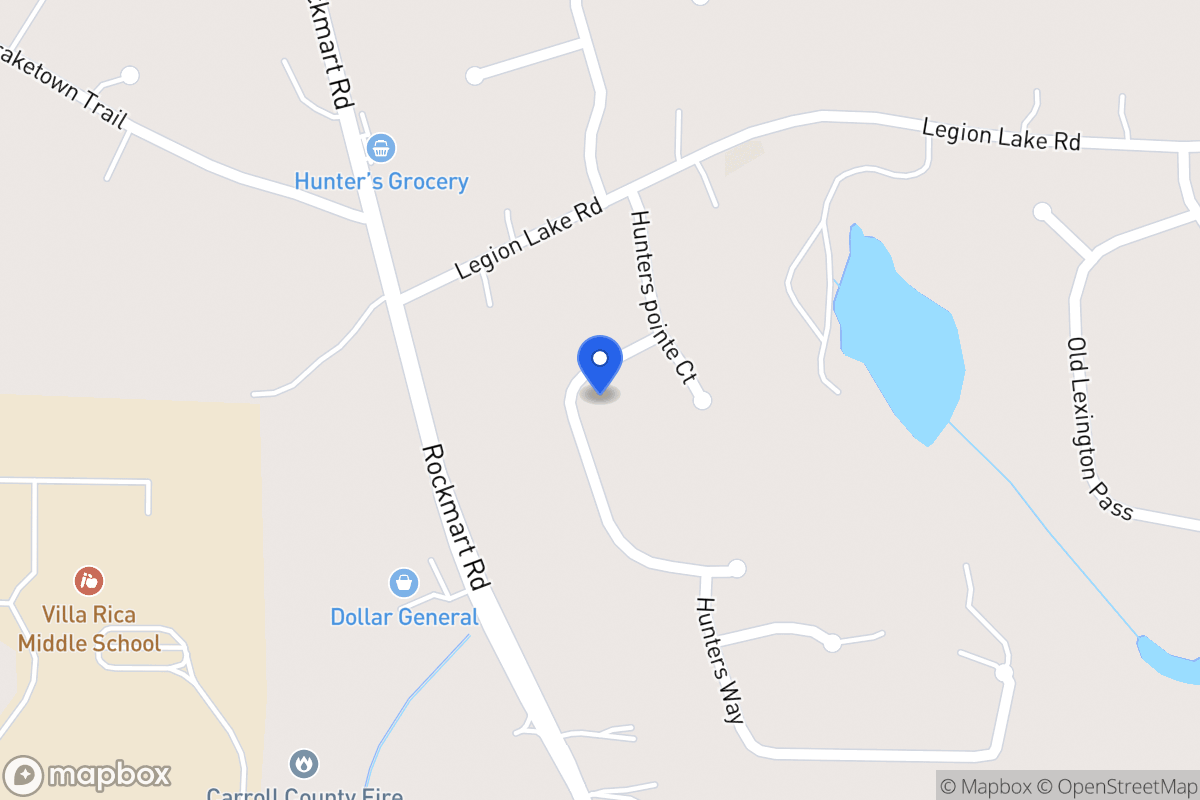Map of 120 Hunters Pointe Dr