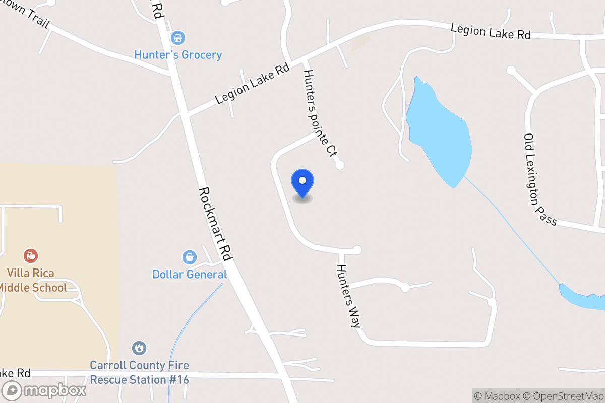 Map of 146 Hunters Pointe Dr