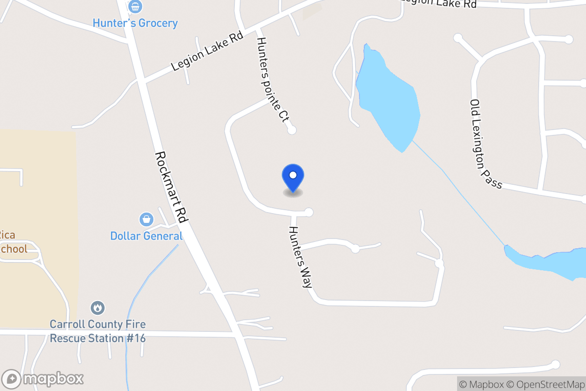 Map of 170 Hunters Pointe Dr