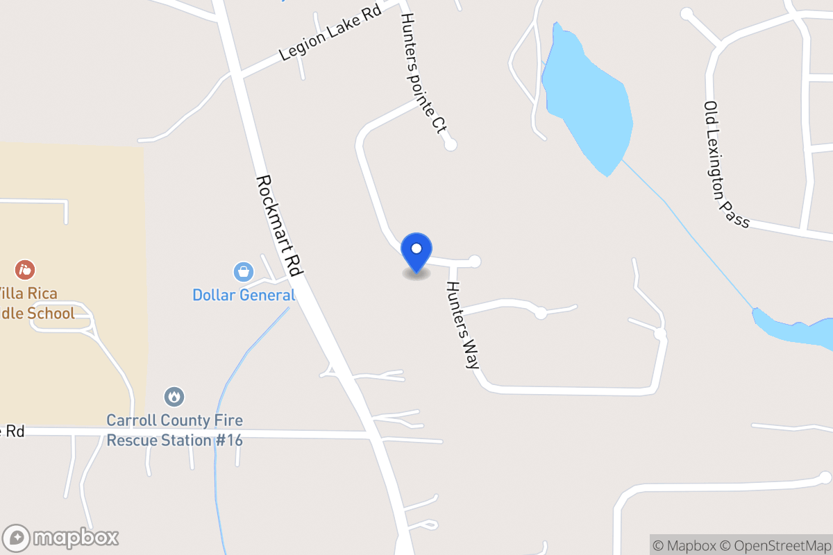Map of 163 Hunters Pointe Dr