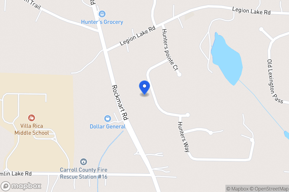 Map of 145 Hunters Pointe Dr