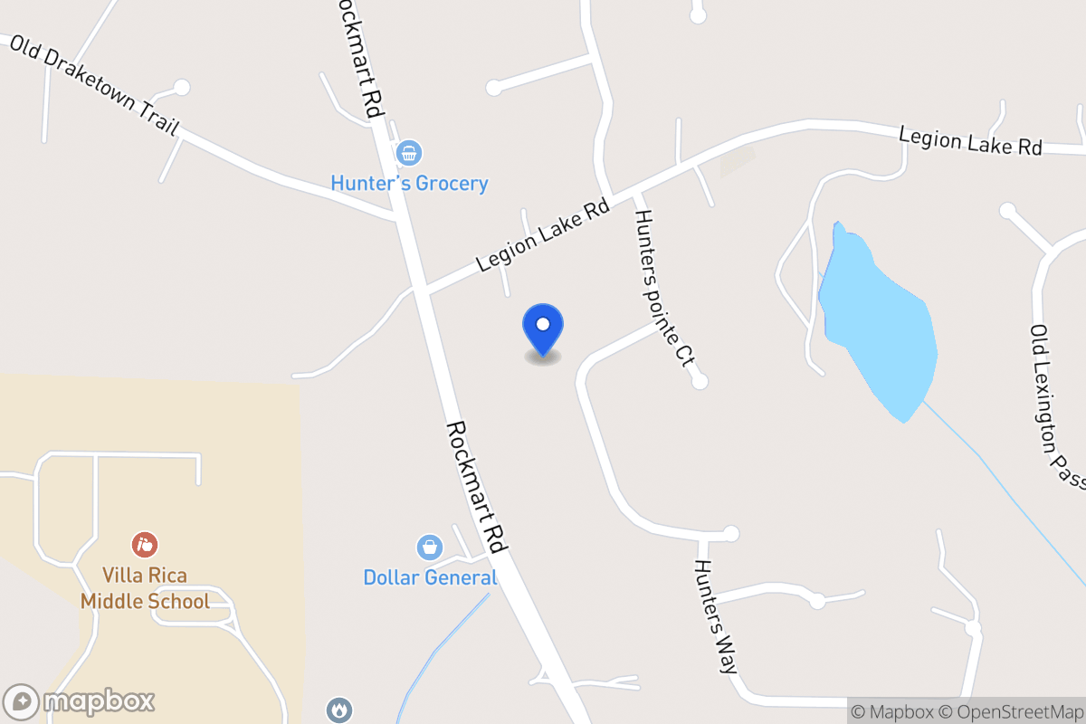 Map of 127 Hunters Pointe Dr