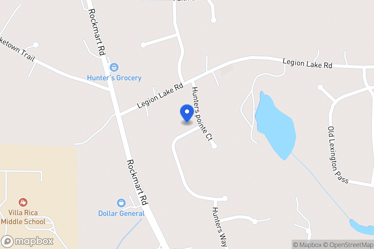 Map of 115 Hunters Pointe Dr