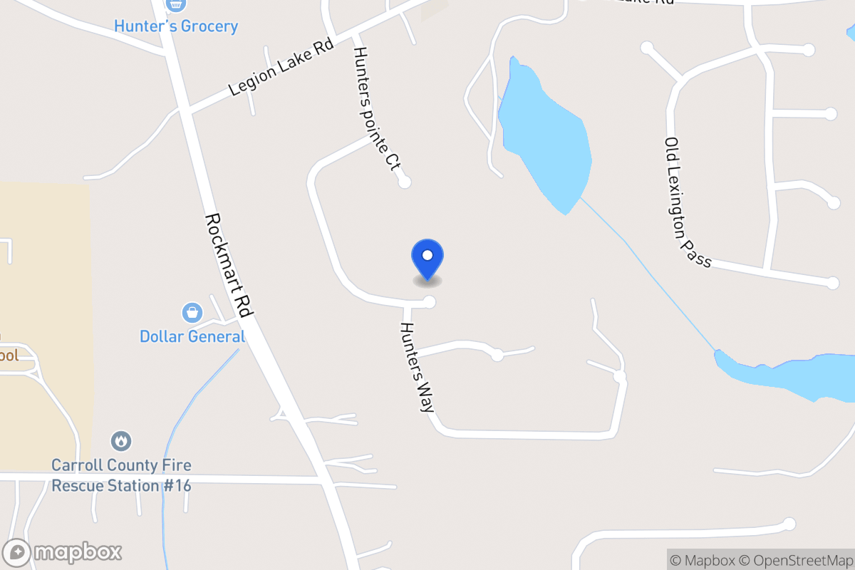 Map of 174 Hunters Pointe Dr