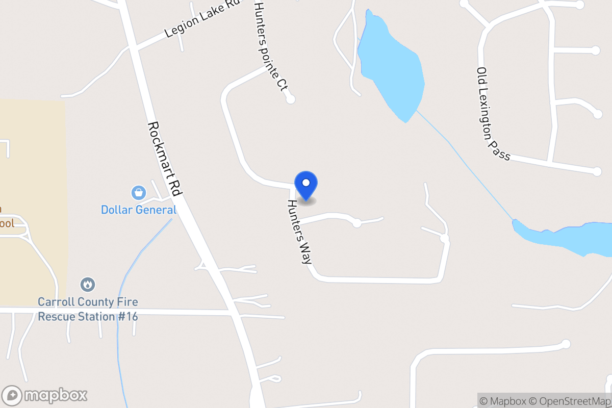 Map of 108 Hunters Way