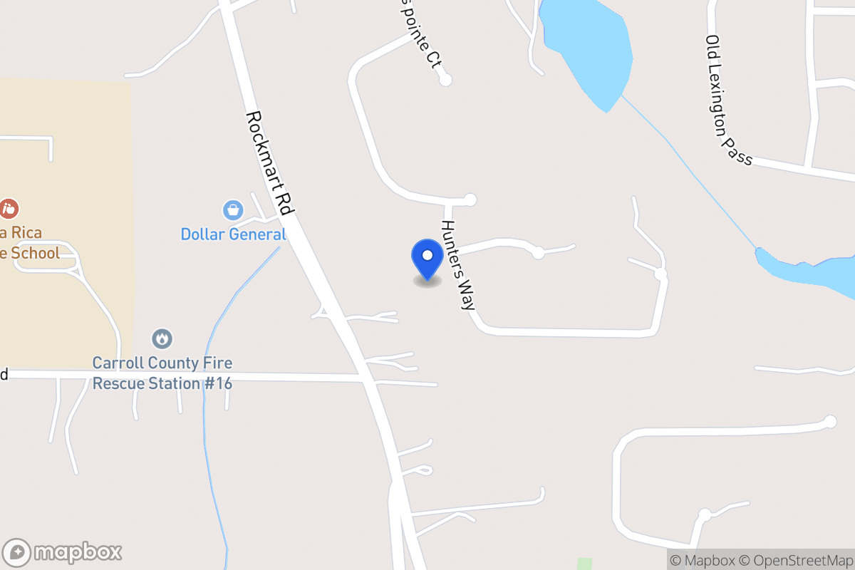 Map of 123 Hunters Way