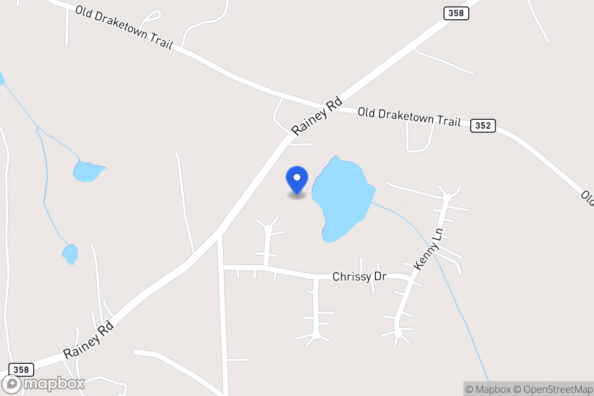 Map of 2835 Rainey Rd