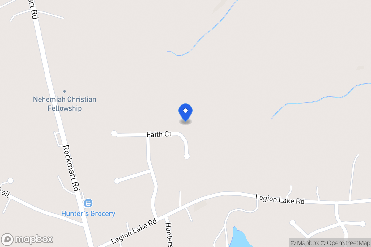 Map of 118 Faith Ct