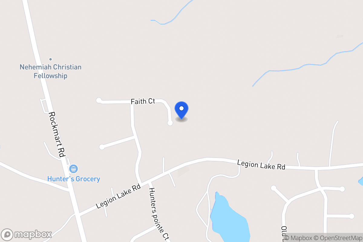 Map of 136 Faith Ct