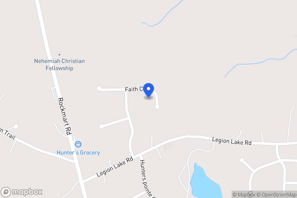 Map of 121 Faith Ct