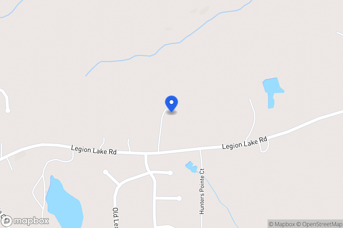 Map of 280 Legion Lake Rd