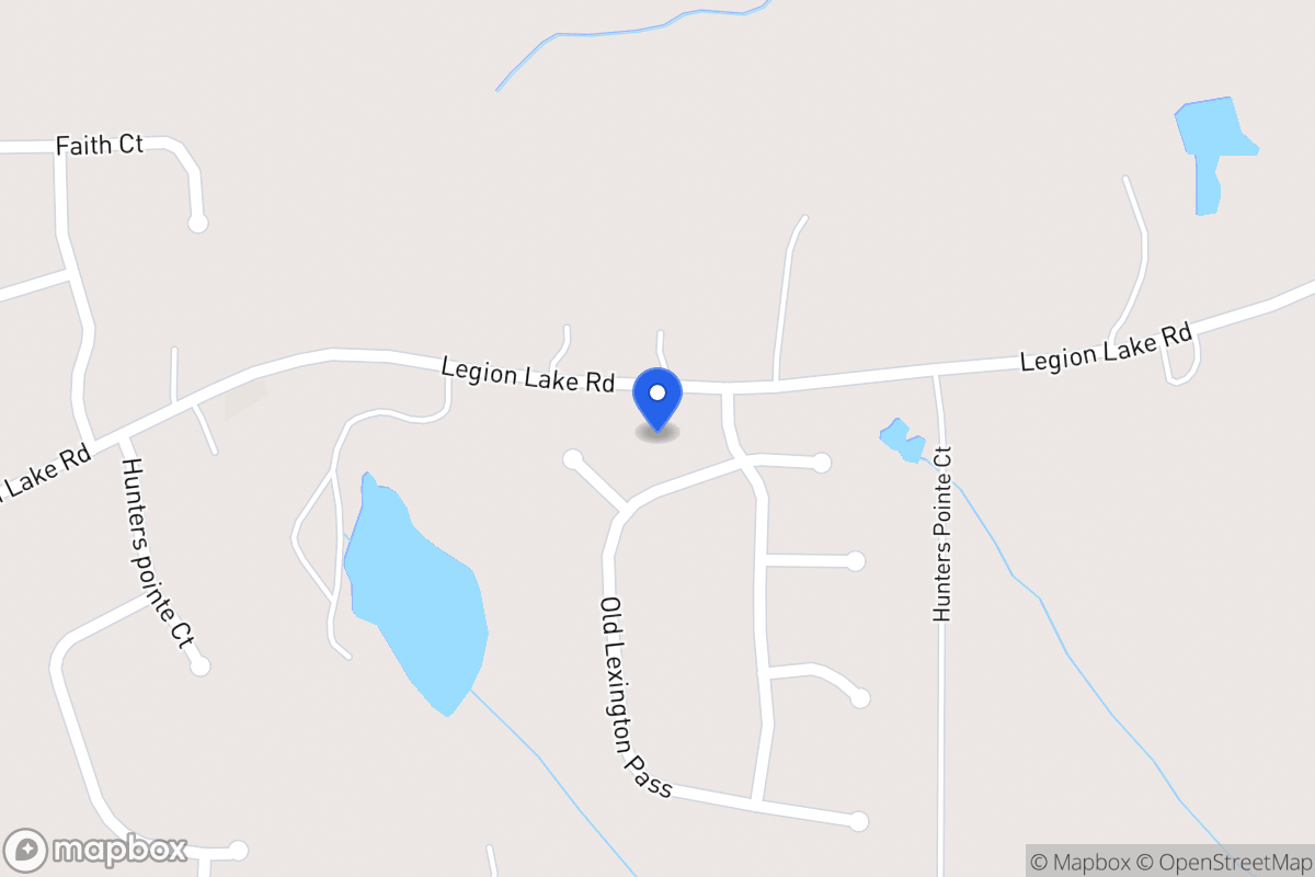 Map of 215 Olde Lexington Pass