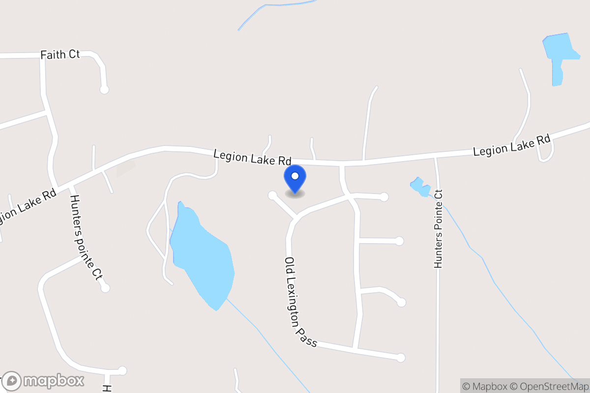 Map of 301 Wyndam Way