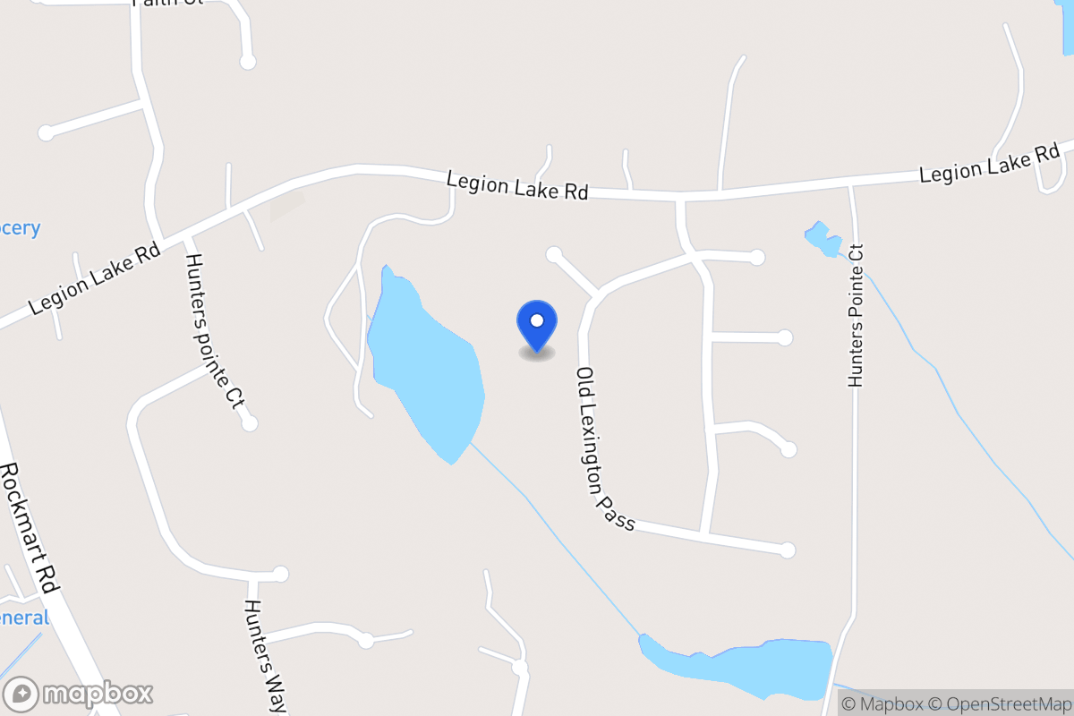 Map of 275 Olde Lexington Pass