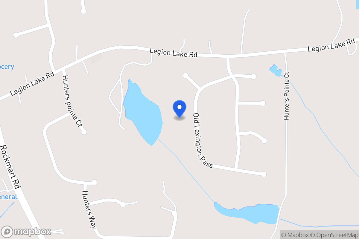 Map of 287 Olde Lexington Pass