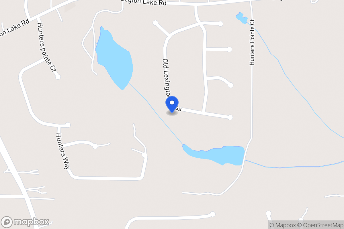 Map of 335 Olde Lexington Pass