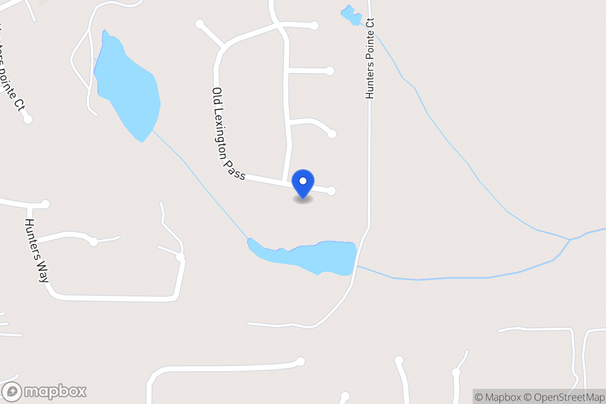 Map of 371 Olde Lexington Pass