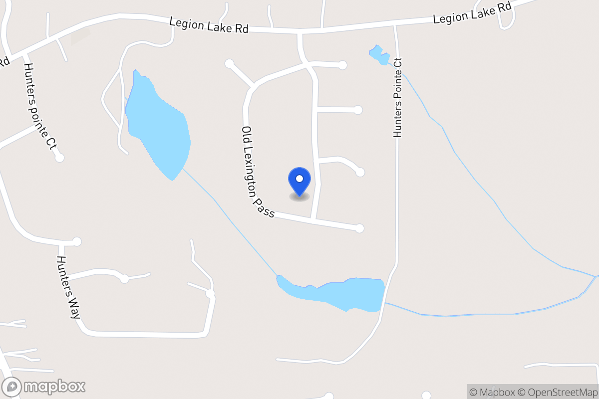 Map of 344 Olde Lexington Pass