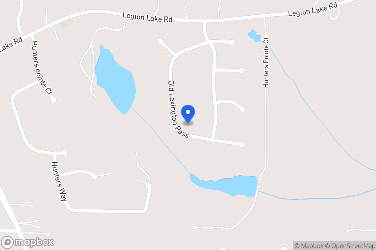 Map of 332 Olde Lexington Pass