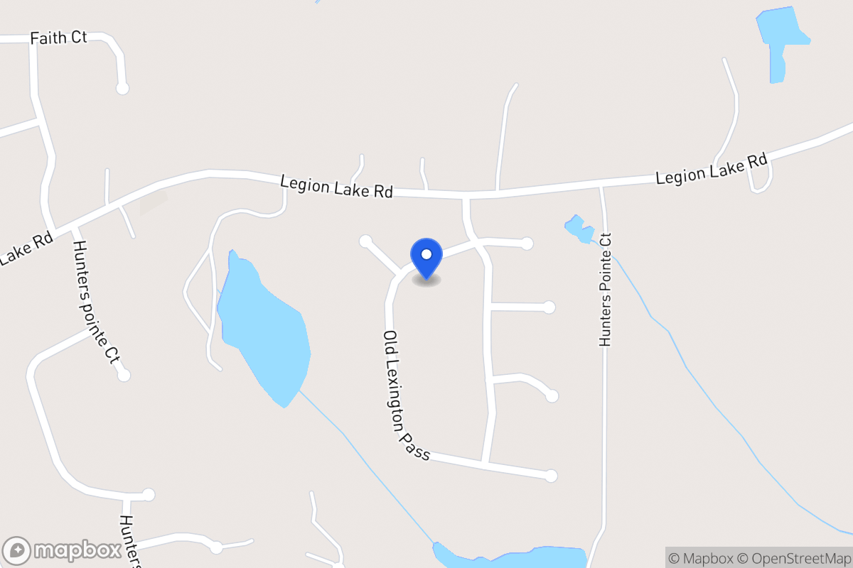Map of 224 Olde Lexington Pass